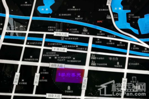华泰学府春天交通图